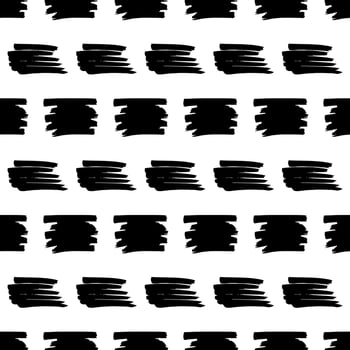 Seamless with marker scribbles on background vector