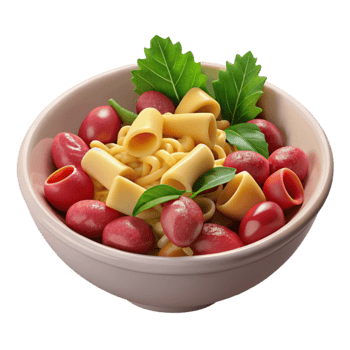 Pasta Salad with Olives and Herbs png