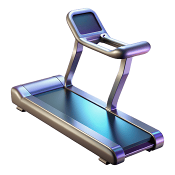 Modern Treadmill Home Fitness Equipment with Digital Display png