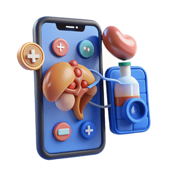 Mobile Health Pituitary Gland, Endocrine System App png