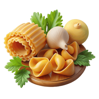 Pasta Variety Tortellini, Garganelli, Onion png