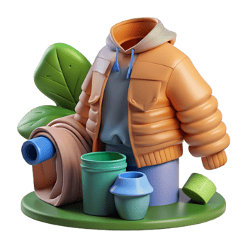 Stylish Autumn Outfit Jacket, Hoodie, and Accessories png