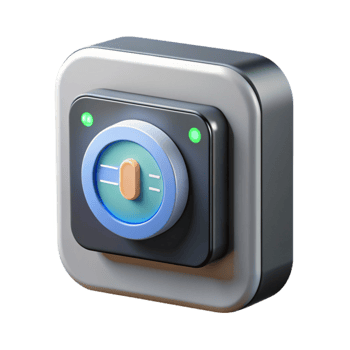 Smart Power Control Digital Switch with Indicator Lights png