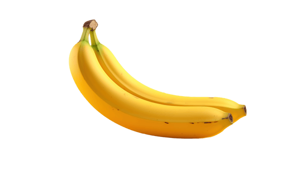 Banana Fruit Isolated on Transparent Background png