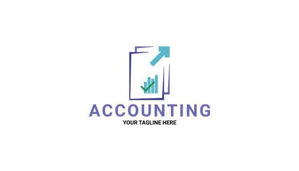 accounting logo design ideas vector