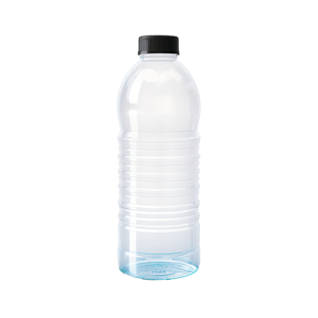 Plastic Bottle Full of Water on Transparent Background. Drink, Beverage, Pure, Mineral Water png