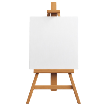 Empty White Paper Sign with Writing Hand Transparent Background png