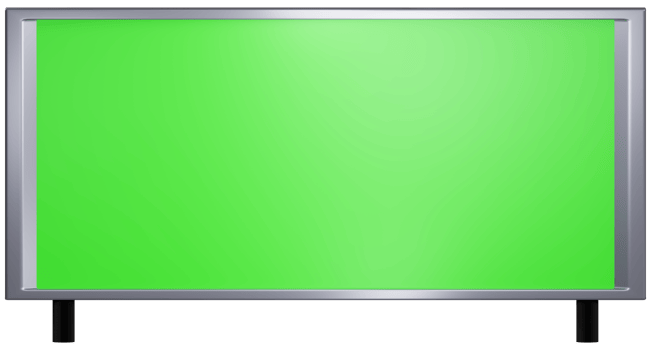 green board with clip on the top png