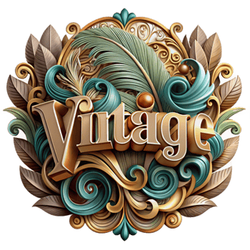 dramatic artistic Vintage Ornate Design Elegant Flourishes Swirls genuine png
