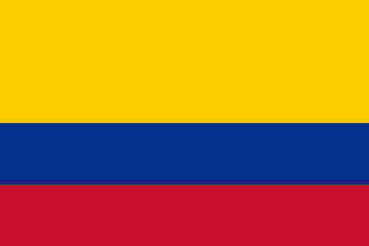 Flag of Colombia vector