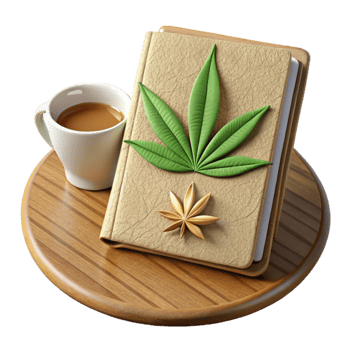 Cannabis Tea A Relaxing Journal png