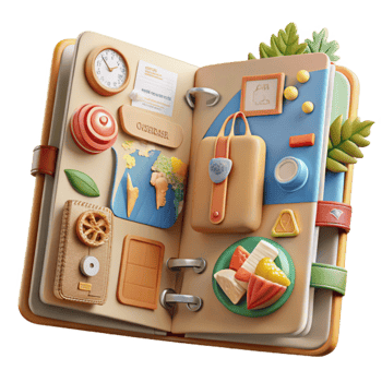 Adventure Journal Travel Planning Packing Guide png