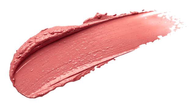 Natural pink cream spread on a smooth surface png