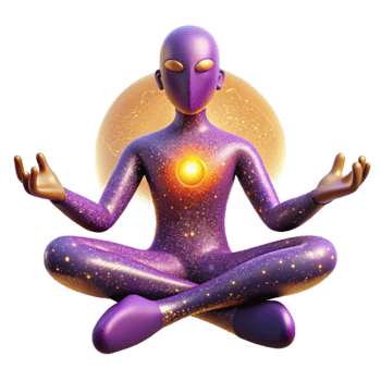 stunning contemporary Cosmic Meditation Inner Peace and Universal Energy exclusive png