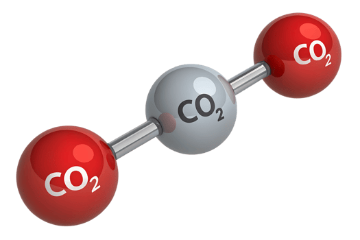 CO2 molecule structure and composition png