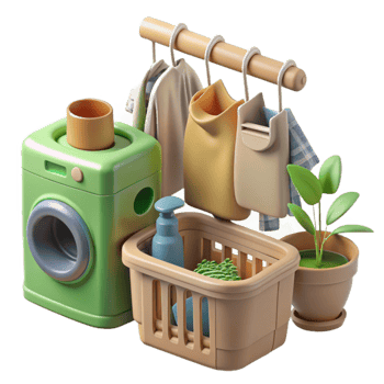 vibrant classic Laundry Room Organization Clean Clothes, Fresh Scent authentic png