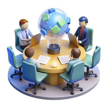 Global Collaboration Teamwork, Strategy, and Innovation png