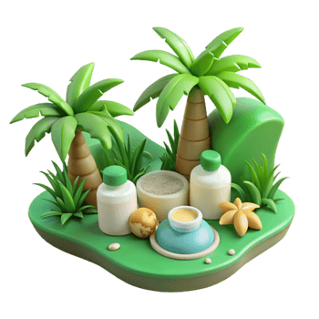 Tropical Island Spa Coconut Oil Sand Treatments png
