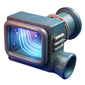 impressive modern Futuristic Device Retro Screen, Neon Lines, Space Theme premium png