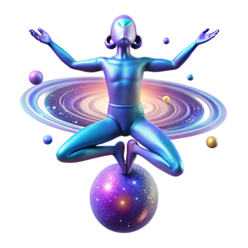 extraordinary minimalist Cosmic Meditation A Universe Within high quality png