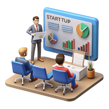 Startup Business Presentation Data Analysis Growth Strategy png