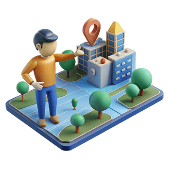 Urban Navigation A 3D Guide to City Exploration png