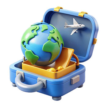 Global Travel Packing A World of Adventure png