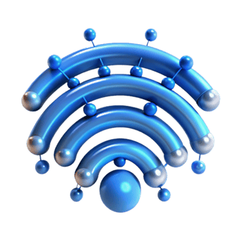 dramatic creative Abstract Wireless Network Connectivity Symbol exclusive png