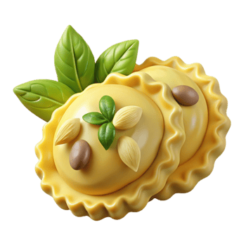 Delicious Baked Pastry with Nuts and Herbs png