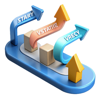 elegant minimalist Three-Stage Process Start, Stabilize, Recover detailed png