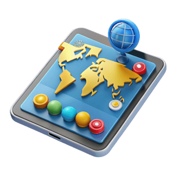 stunning vintage Global Travel Planning App Mobile Map Navigation original png