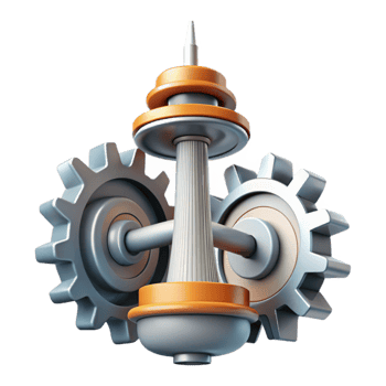 magnificent creative Towering Gears Industrial Design Mechanical Engineering genuine png