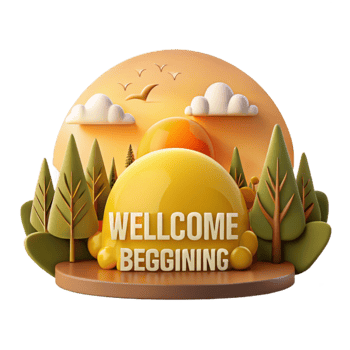 Welcome New Beginning Scenic Sunrise, Forest png