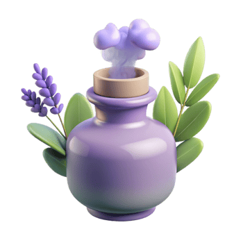 extraordinary traditional Lavender Essential Oil Aromatherapy, Relaxation, and Natural Fragrance 4K png