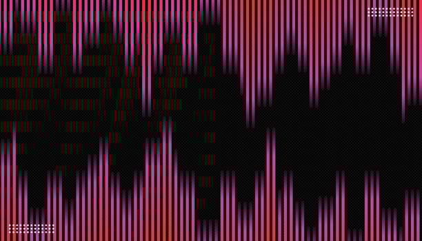 Data connection speed pink and red lines abstract technology . vector