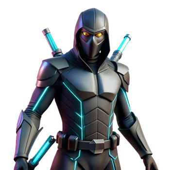 extraordinary traditional Cyber Ninja 3D Render genuine png