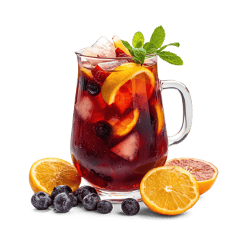 Sangria isolate on transparent background png