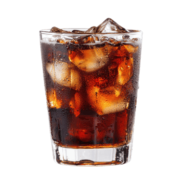 A Old Fashioned drink isolate on transparent background png