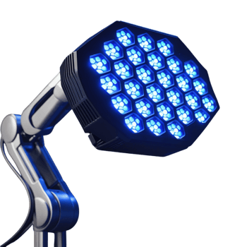 concert show event lights on stage on stage blue light robot handle png