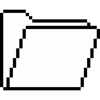 Floder file icon. Document file in computer. png
