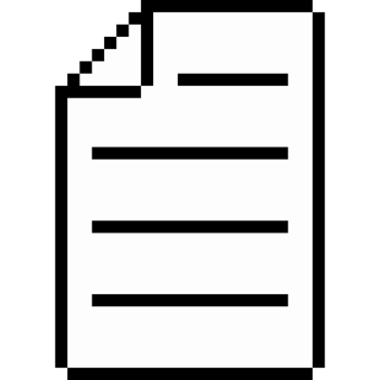 Document file in computer. File folder icon. png