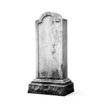 a tombstone on transparent background png