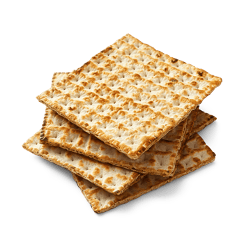 Matzo on Matzo isolate on transparent background png
