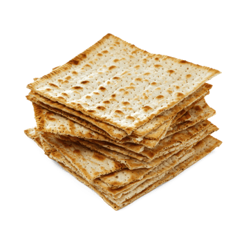 Matzo Passover food Jewish holiday isolate on transparent background png