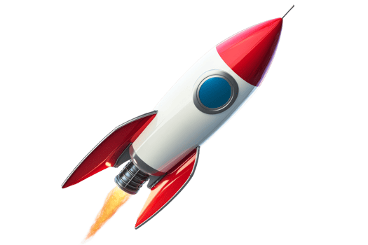 Rocket launching into the sky during daytime png