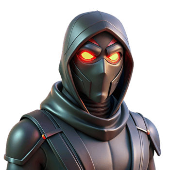 impressive contemporary Dark Ninja 3D Render genuine png