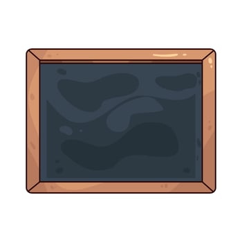 illustration of a chalkboard vector