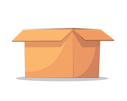 brown cardboard box vector