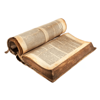 an old book on a white background png