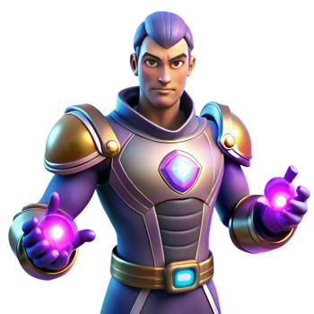 extraordinary abstract 3D Render of a Powerful Mage detailed png